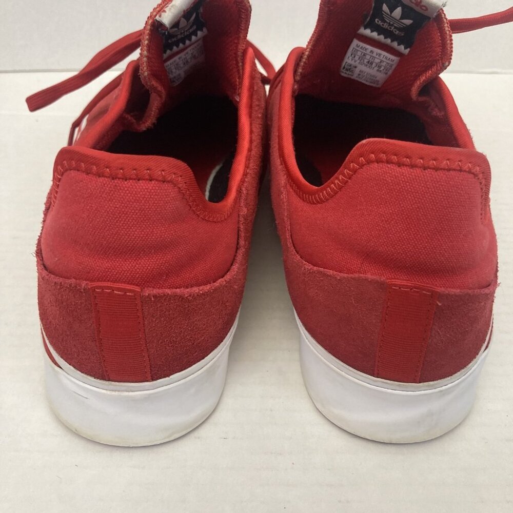 Adidas Sabalo Shoes Mens Size 13 Red Suede Skate Sneakers Low Top Classic Style - Picture 10 of 16